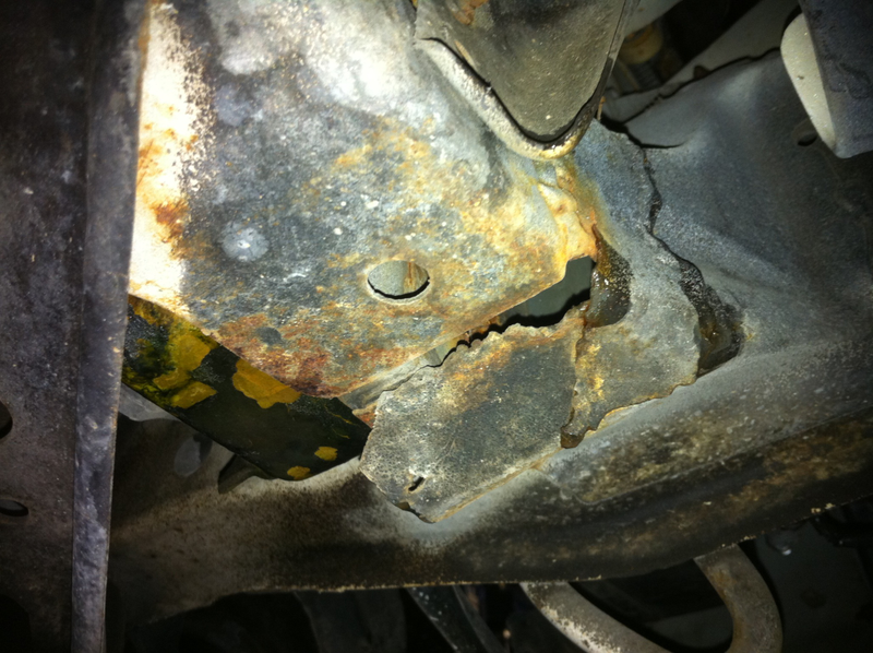 I doubt this is factory metalwork.